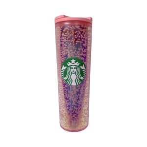 Starbucks 2020 Holiday Pink Bubble Hot Cup Iridescent 16 oz Grande Tumbler